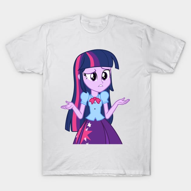 Twilight Sparkle shrug T-Shirt by CloudyGlow